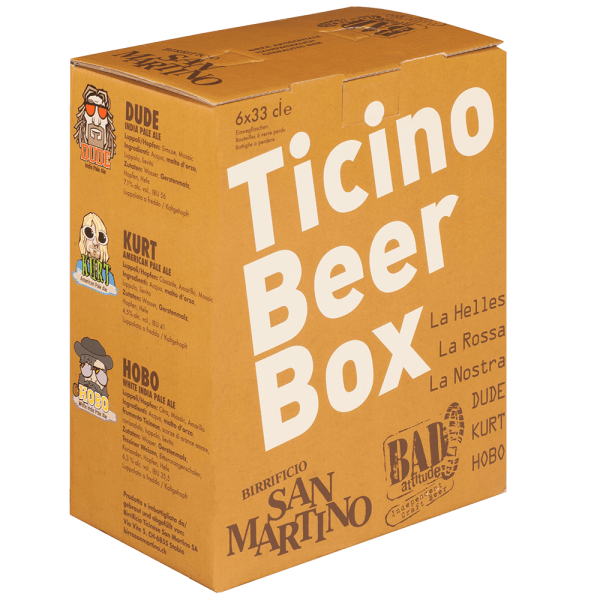 Ticino Beer Box 33 cl EW